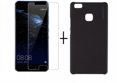 Pachet husa X-LEVEL Metalic Black Huawei P10 Lite + folie protectie gratis foto