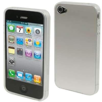 Husa Elegance Luxury slim transparenta pentru Apple Iphone 4 / iPhone 4S foto