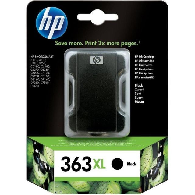 Cartus cerneala Original HP Negru 363, compatibil PhotoSmart... Cartus cerneala Original HP Negru 363, compatibil PhotoSmart...