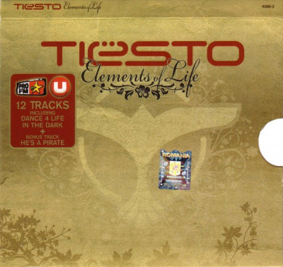 CD Tiesto-Elements Of Life, original foto