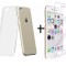 Pachet husa TPU transparenta Apple iPhone 6 Plus/6S Plus + folie sticla gratis