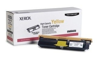 Toner Original pentru Xerox Yellow, compatibil Phaser 6120/6115MFP, 1500pag... foto mare Toner Original pentru Xerox Yellow, compatibil Phaser 6120/6115MFP, 1500pag... foto mare
