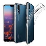 Husa Transparenta Slim TPU Luxury pentru Huawei P20 Pro Plus - Protectie Eleganta