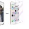 Pachet husa Elegance Luxury Silver Apple iPhone 7 + folie protectie gratis