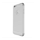 Husa Elegance Luxury 3in1 Ultrasubtire Silver pentru Apple iPhone 7 Plus, Argintiu