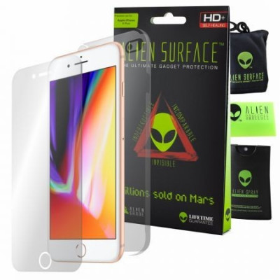 Folie Alien Surface HD, Apple iPhone 8 Plus, protectie ecran, spate, laterale foto