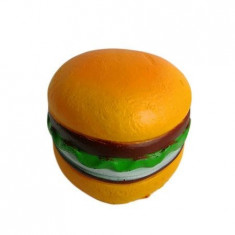 Jucarie Squishy cu revenire lenta in forma de hamburger inimioara foto