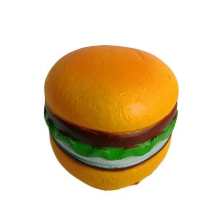 Jucarie Squishy cu revenire lenta in forma de hamburger inimioara foto mare Jucarie Squishy cu revenire lenta in forma de hamburger inimioara foto mare