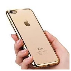 Husa ELEGANCE LUXURY pentru Apple Iphone 7 / 8 PLACATA AURIU (ELECTROPLATING GOLD)