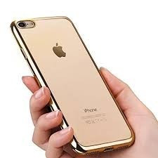 Husa ELEGANCE LUXURY pentru Apple Iphone 7 / 8 PLACATA AURIU (ELECTROPLATING GOLD) foto