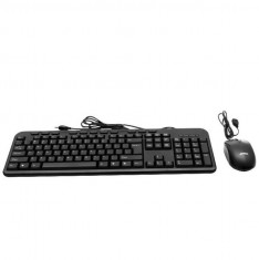 KIT WIRED SPACER USB QWERTY multimedia keyboard + optical mouse combo... foto