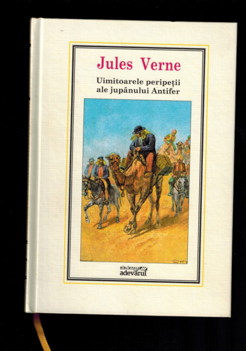 Jules Verne - Uimitoarele peripetii ale jupanului Antifer, Adevarul 2010, nr 15