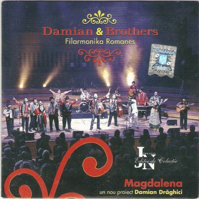 CD Damian &amp;amp; Brothers, Filarmonika Romanes - Magdalena, original foto