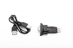 Adaptor USB2.0 tata la RS232 (9-pin) SPACER &amp;quot;SPAUSB-RS232&amp;quot; (NK-565) foto