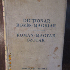 DICTIONAR ROMAN -MAGHIAR .VASILE BREBAN