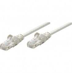 CABLU UTP Patch cord Cat5e, U/UTP, RJ45-Male/RJ45-Male, 3.0 m, Gray, Polybag... foto