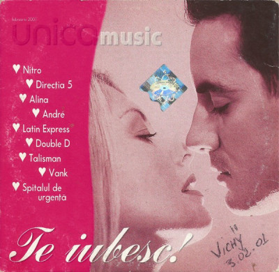 CD Te Iubesc, original: Directie 5, Andre, Latin Express, Vank foto
