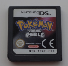 Joc Card Original Nintendo DS 3DS 2DS Pokemon Version Perle Pearl original FRA foto