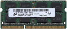 Memorie ram laptop Micron 8GB PC3l-12800 DDR3L MT16KTF1G64HZ-1G6E1 foto