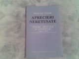 Aprecieri neretusate-eseuri,articole si interviuri 1987-1994-William Totok