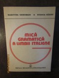 MICA GRAMATICA A LIMBII ITALIENE - HARITINA GHERMAN