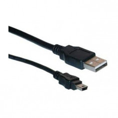 Cablu USB 2.0, A(T) - Mini 5P (T), 1,8m, Logilink &amp;quot;CU0014&amp;quot; foto