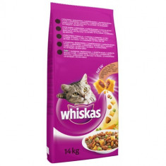 Whiskas Uscat Adult cu pui 14kg foto