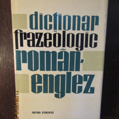 DICTIONAR FRAZEOLOGIC ROMAN -ENGLEZ