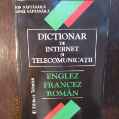 Dictionar de internet si telecomunicatii - englez,francez,roman-I.Naftanaila