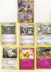 bnk crc Cartonase de colectie - Pokemon 2016 Fates Collide - 25 diferite foto