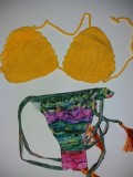 Costum de Baie Croșetat Brazilian Dama, Model Nou, Mărimea S