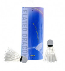 Fluturasi badminton din pene naturale Sportmann 3/set foto