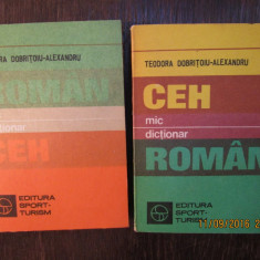 MIC DICTIONAR ROMAN -CEH, CEH-ROMAN ( 2 VOL )