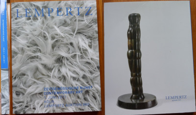 Album de arta moderna Lempertz , 2011 , editie de lux foto