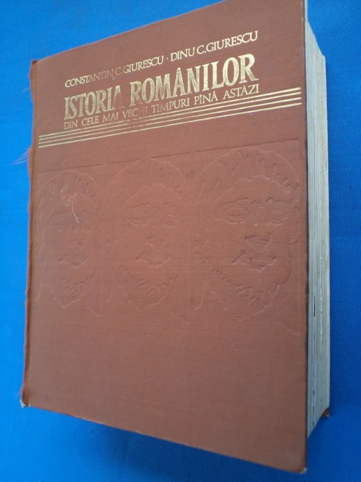 ISTORIA ROMANILOR DE CONSTANTIN SI DINU GIURASCU