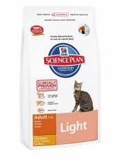 Hills SP Feline Adult Light cu pui 10kg foto