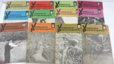 REVISTA VANATORUL ?I PESCARUL ANII 1969, 1970, 1971/12 NUMERE DIFERITE foto