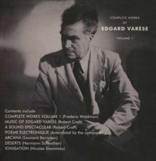 Edgard Varese - Complete Works -Box Set- ( 3 CD ) foto