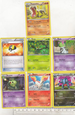 bnk crc Cartonase de colectie - Pokemon 2012 2013 - 7 diferite foto