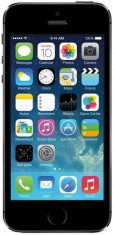 Telefon Mobil Apple iPhone 5S, Procesor Dual-core 1.3 GHz, LED-backlit IPS LCD 4&amp;amp;quot;, 1GB RAM, 16GB Flash, 8MP, Wi-Fi, 4G, iOS 7 (Gri) foto