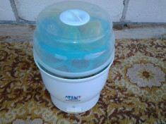 PHILIPS AVENT sterilizator electric, 6 biberoane NUK foto