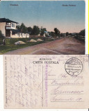 Pucioasa (Dambovita) - Strada Podului -cenzura WWI, WK1, Circulata, Printata
