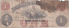 1862 (21 VII), 1 dollar (P-S3681b) - Virginia foto