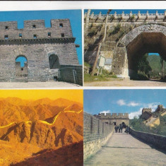 bnk cp China - Marele Zid - set 10 carti postale necirculate in folder