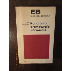 PANORAMA DRAMATURGIEI UNIVERSALE-ION ZAMFIRESCU