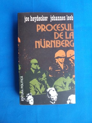 PROCESUL DE LA NURNBERG / JOE HEYDECKER SI JOHANNES LEEB foto