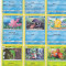 bnk crc Cartonase de colectie - Pokemon 2017 - 45 diferite