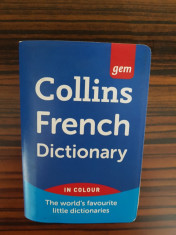 COLLINS FRENCH DICTIONARY IN COLOUR foto