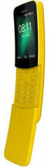 Telefon Mobil Nokia 8110, Procesor Dual-Core 1.1GHz, Ecran 2.45&amp;amp;quot;, 512MB RAM, 4GB Flash, 2MP, Wi-Fi, 4G, Dual SIM (Galben) foto