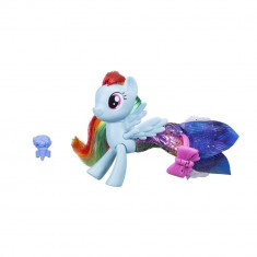 Figurina My Little Pony Ponei de mare cu rochita - Rainbow Dash foto
